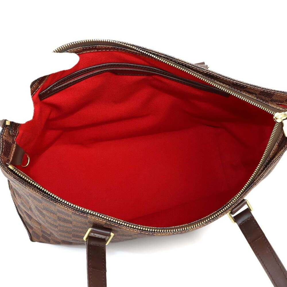 LOUIS VUITTON Brown Damier Tote Bag - Picture 6 of 10